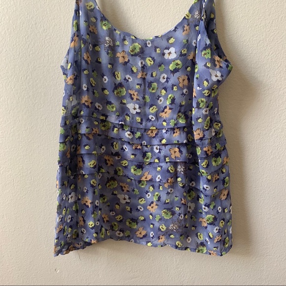LUSH multi-colored floral top - Picture 2 of 3